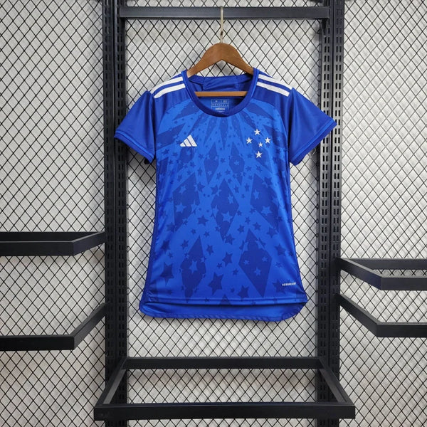 Camisa Femininia Oficial do Cruzeiro 24/25 - Baby Look