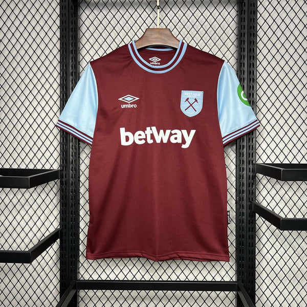 Camisa Oficial do West Ham 24/25 - Versão Torcedor