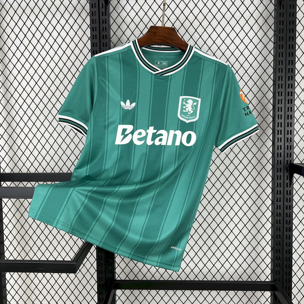 Camisa Oficial do Aston Villa 24/25 Versão Torcedor - Edição Especial