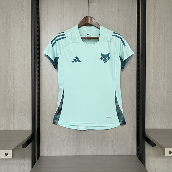 Camisa Feminina Oficial do Cruzeiro 25/26 Baby Look - Treino