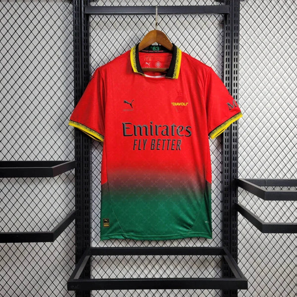 Camisa Oficial do Milan 25/26 Versão Torcedor - Edição Comemorativa
