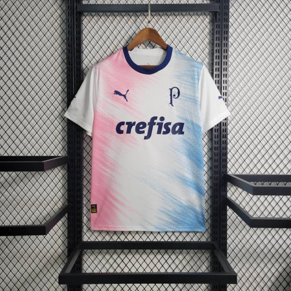 Camisa Oficial do Palmeiras 23/24 Versão Torcedor - Outubro Rosa